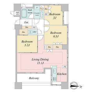 3LDK 間取り図