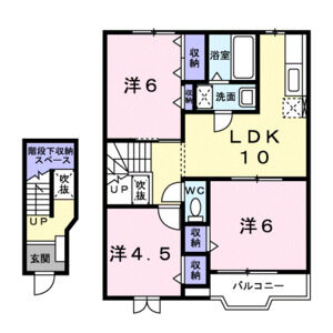 3LDK 間取り図