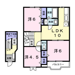 3LDK 間取り図