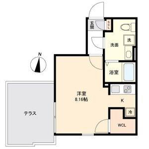 ワンルーム 間取り図