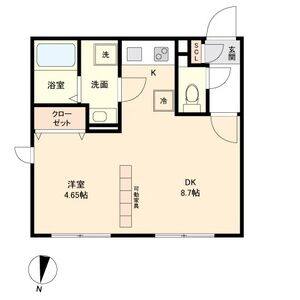 ワンルーム 間取り図