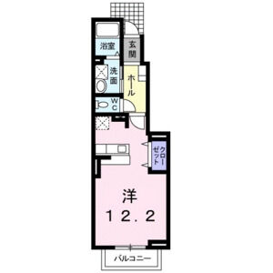 ワンルーム 間取り図
