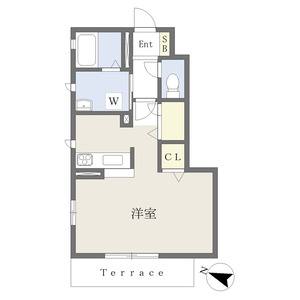 ワンルーム 間取り図