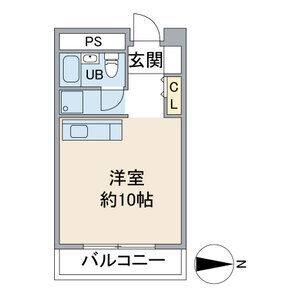 ワンルーム 間取り図