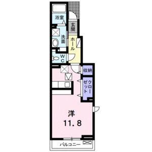 ワンルーム 間取り図