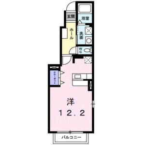 ワンルーム 間取り図