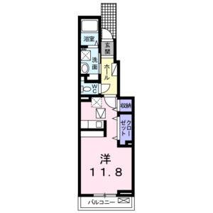 ワンルーム 間取り図