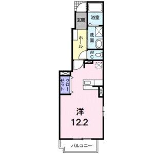 ワンルーム 間取り図