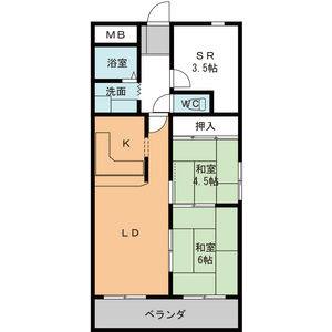 3LDK 間取り図