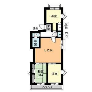 3LDK 間取り図