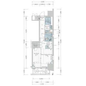 ワンルーム 間取り図