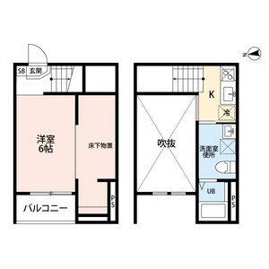 ワンルーム 間取り図