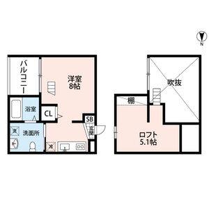 ワンルーム 間取り図