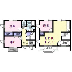 3LDK 間取り図