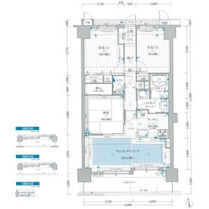 3LDK 間取り図