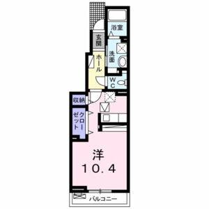 ワンルーム 間取り図