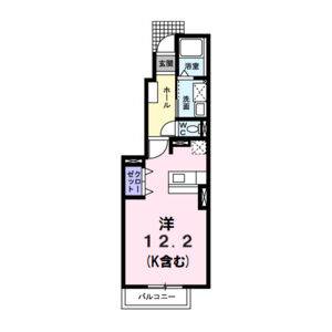 ワンルーム 間取り図