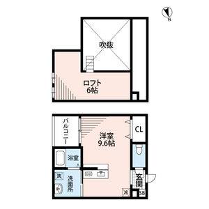 ワンルーム 間取り図