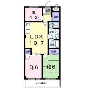 3LDK 間取り図