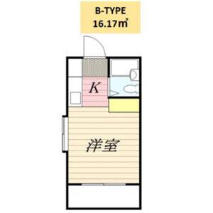 ワンルーム 間取り図