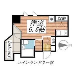 ワンルーム 間取り図