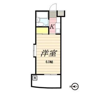 ワンルーム 間取り図