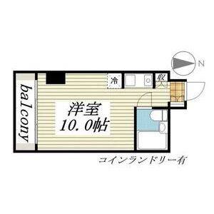 ワンルーム 間取り図