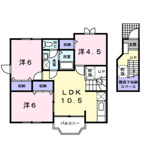 3LDK 間取り図