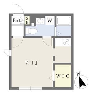 ワンルーム 間取り図