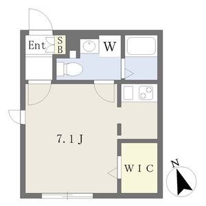 ワンルーム 間取り図