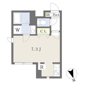 ワンルーム 間取り図