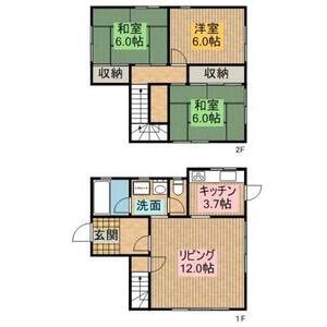 3LDK 間取り図