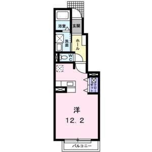 ワンルーム 間取り図