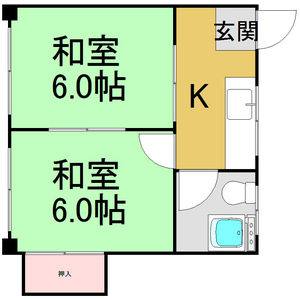 2K 間取り図