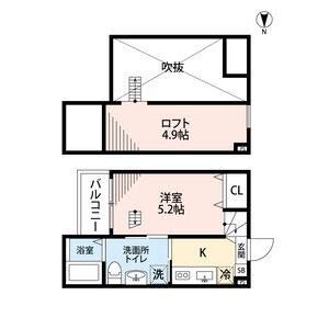 ワンルーム 間取り図