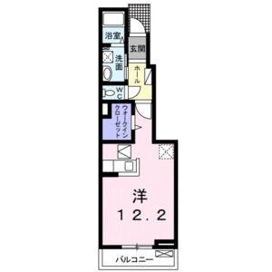 ワンルーム 間取り図