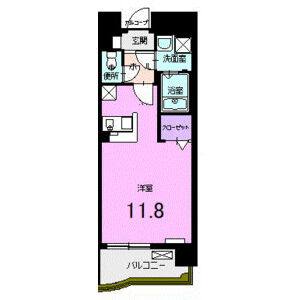 ワンルーム 間取り図