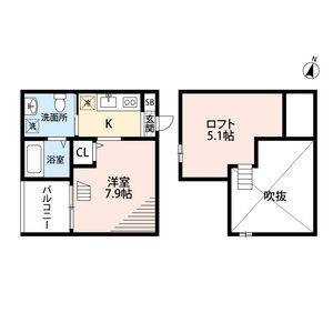 ワンルーム 間取り図