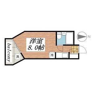 ワンルーム 間取り図