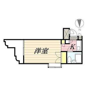 ワンルーム 間取り図