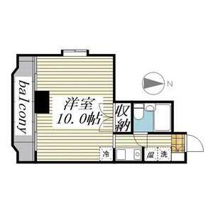 ワンルーム 間取り図