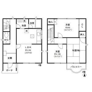 3LDK 間取り図
