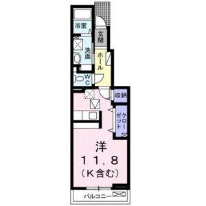 ワンルーム 間取り図