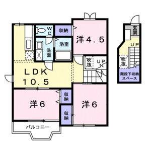3LDK 間取り図