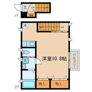 ワンルーム 間取り図