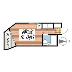 ワンルーム 間取り図