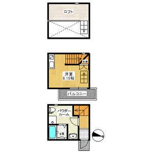 ワンルーム 間取り図