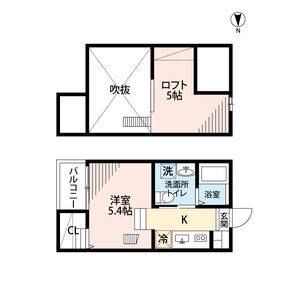 ワンルーム 間取り図