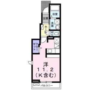 ワンルーム 間取り図