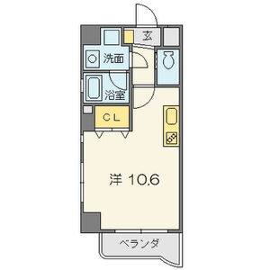 ワンルーム 間取り図
